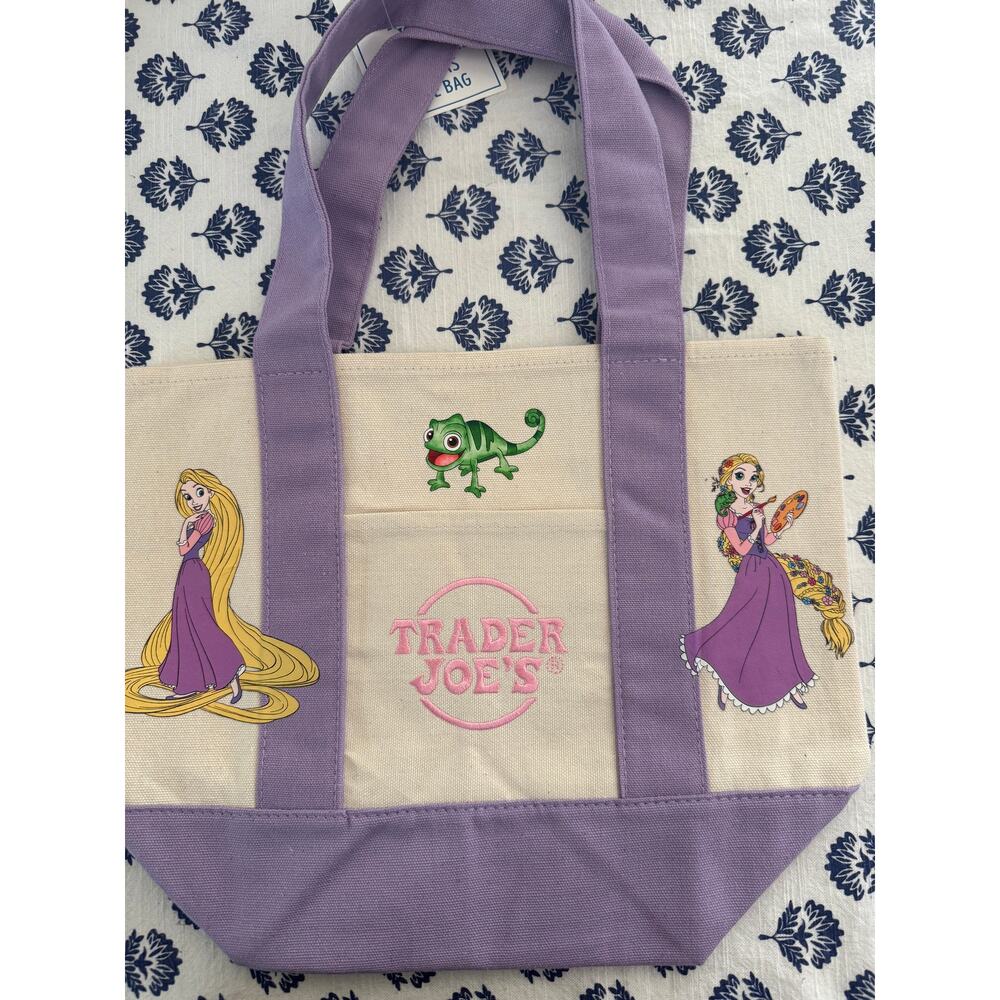 Disney Rapunzel Pascal Custom Made Trader Joes Mini Tote